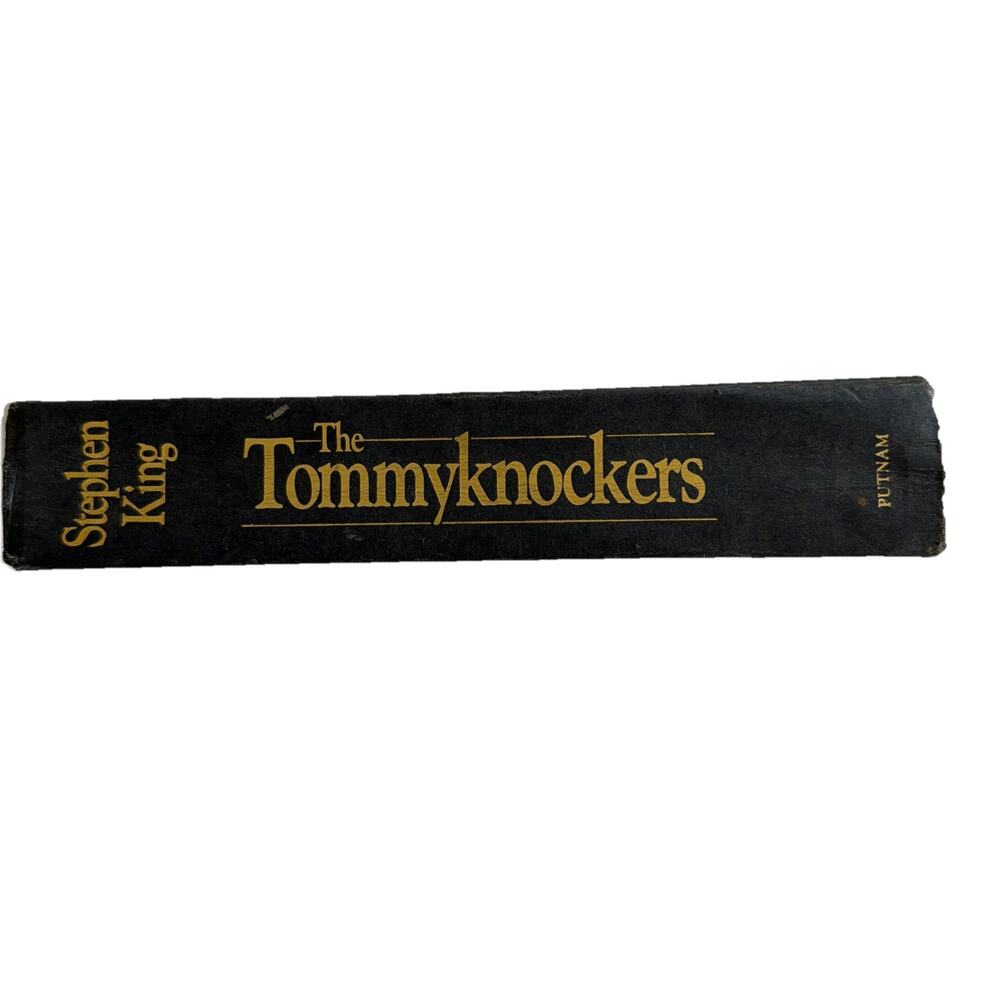 The Tommyknockers Stephen King Book Putnam 1987 True First Edition Hard Cover